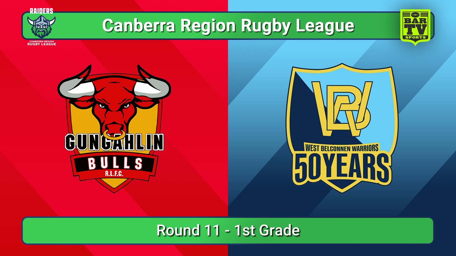 250628-video-Canberra Round 11 - 1st Grade - Gungahlin Bulls v West Belconnen Warriors Slate Image
