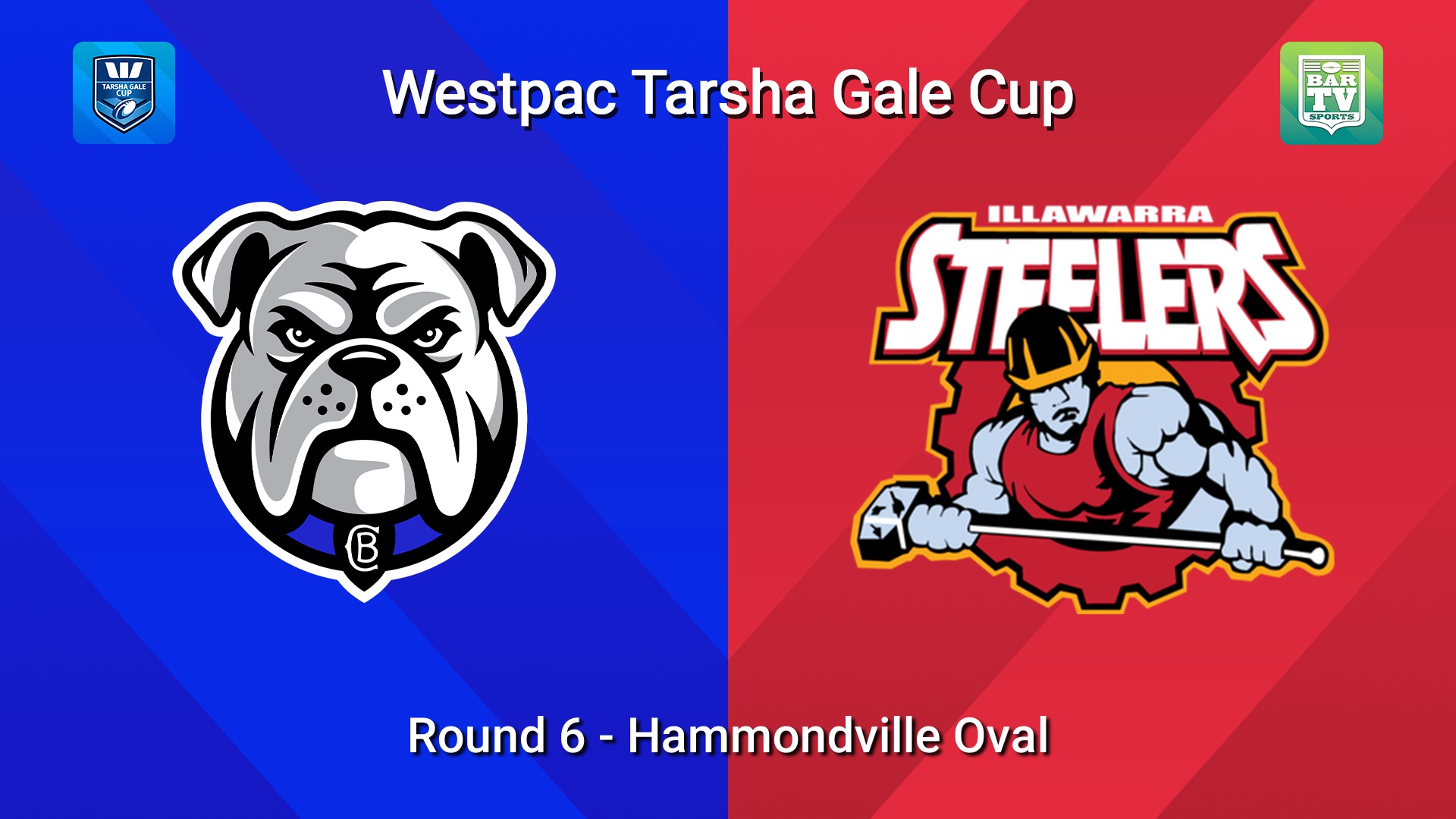 260314-video-Westpac Tarsha Gale Cup Round 6 - Canterbury-Bankstown Bulldogs v Illawarra Steelers Slate Image