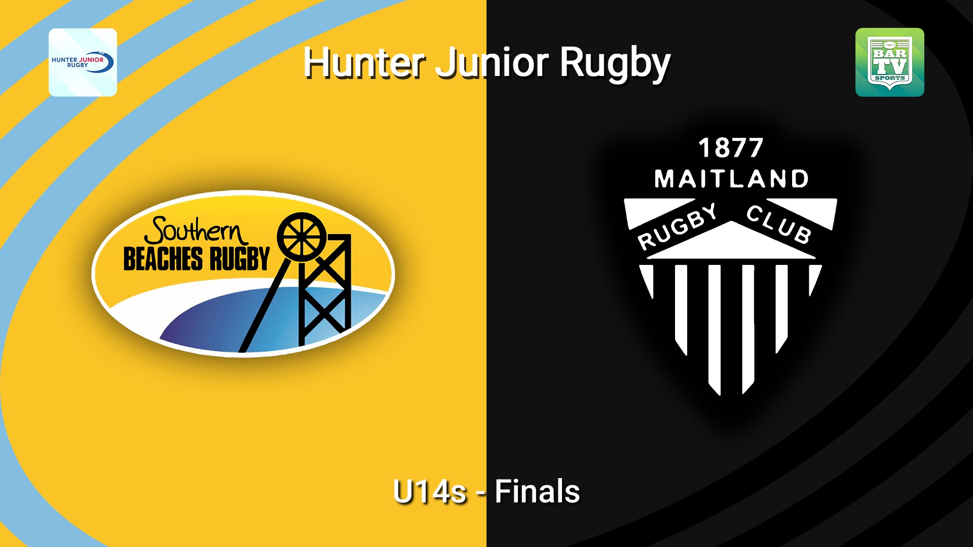 260829-video-Hunter Junior Rugby Union Finals - U14s - Southern Beaches v Maitland Slate Image