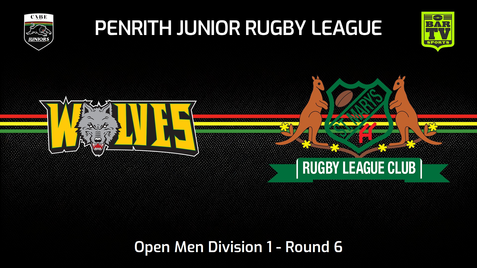 240519-video-Penrith & District Junior Rugby League Round 6 - Open Men Division 1 - Windsor Wolves v St Marys Slate Image