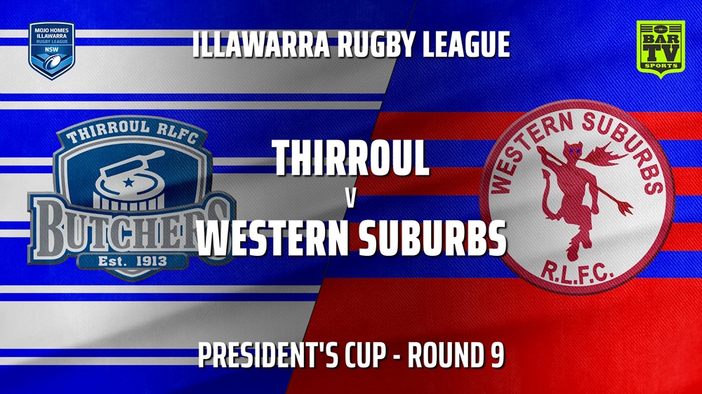 210619-Illawarra Round 9 - President's Cup - Thirroul Butchers v Western Suburbs Devils Slate Image