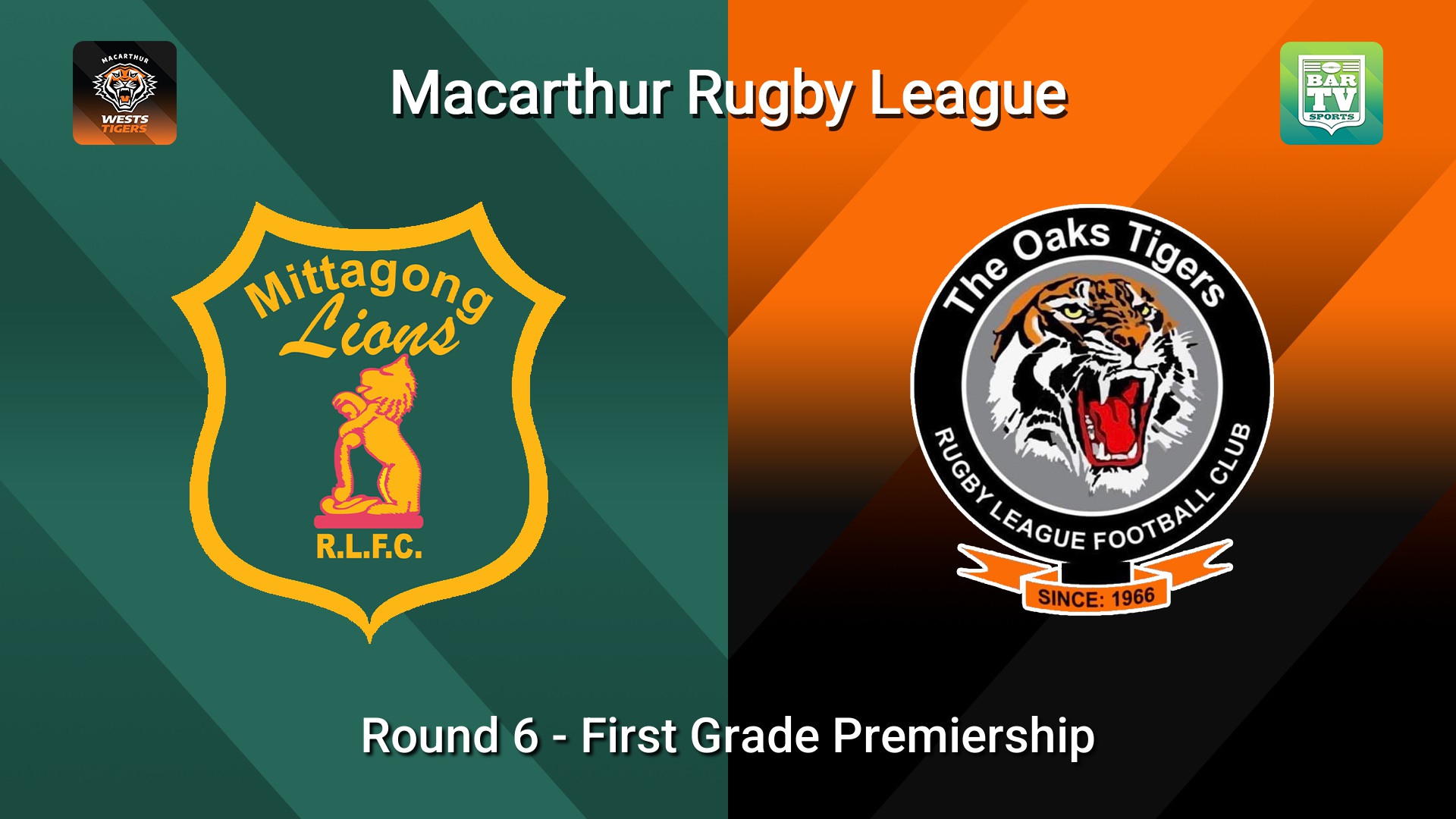 260524-video-Macarthur RL Round 6 - First Grade Premiership - Mittagong Lions v The Oaks Tigers Slate Image