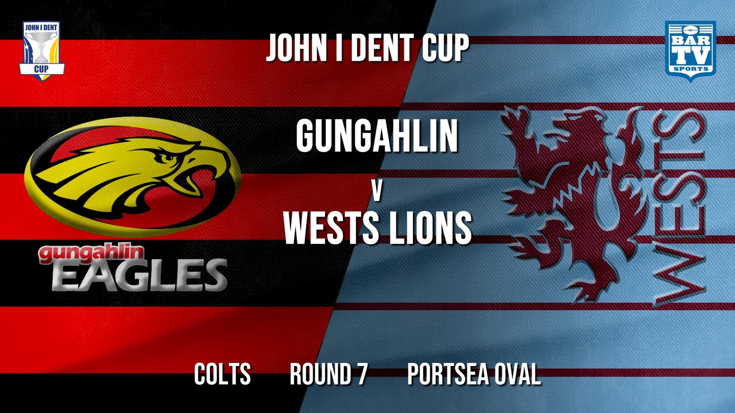 John I Dent Round 7 - Colts - Gungahlin Eagles v Wests Lions Minigame Slate Image