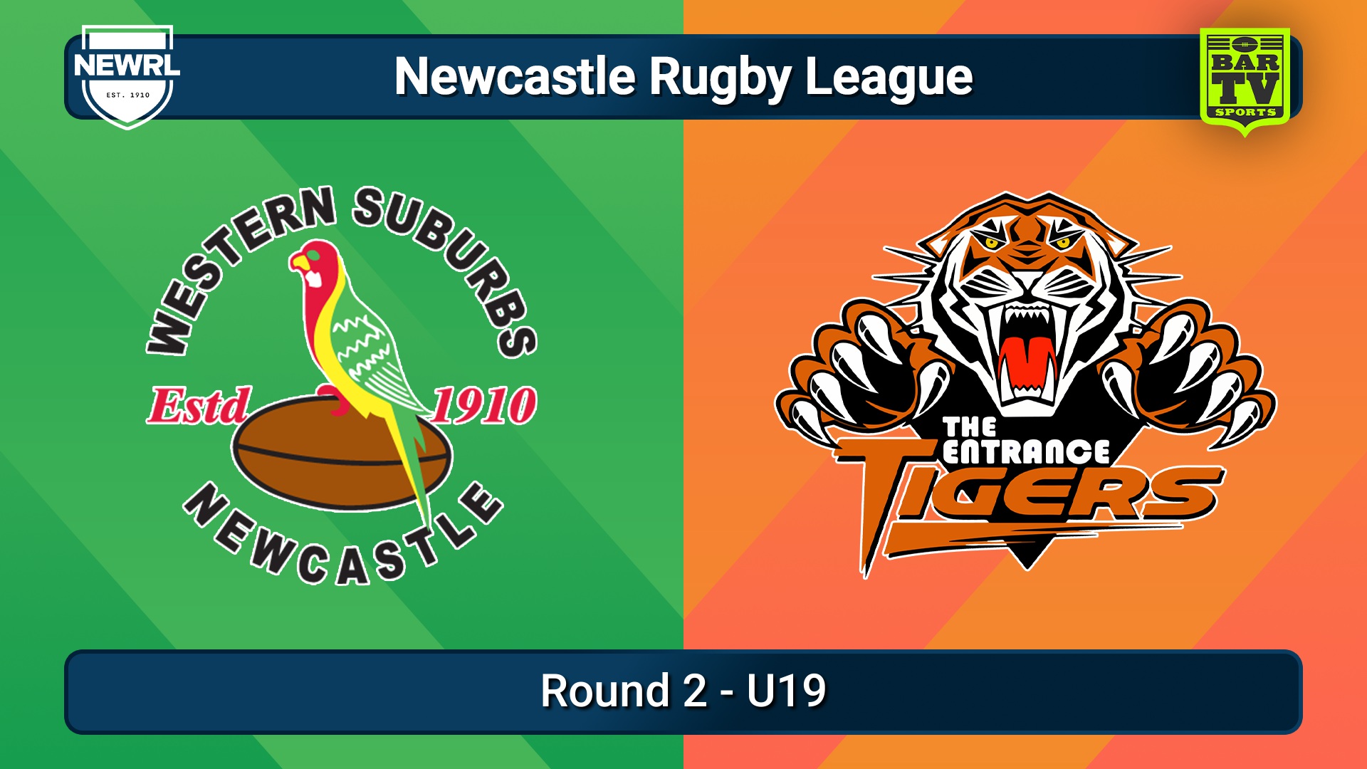250418-video-Newcastle RL Round 2 - U19 - Western Suburbs Rosellas v The Entrance Tigers Slate Image