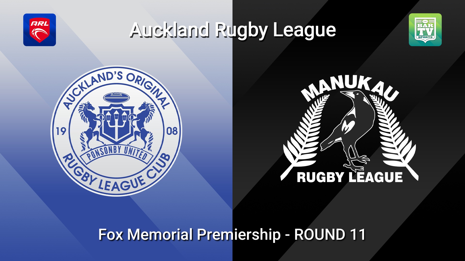 260704-video-Auckland RL ROUND 11 - Fox Memorial Premiership - Ponsonby Ponies v Manukau Magpies Slate Image