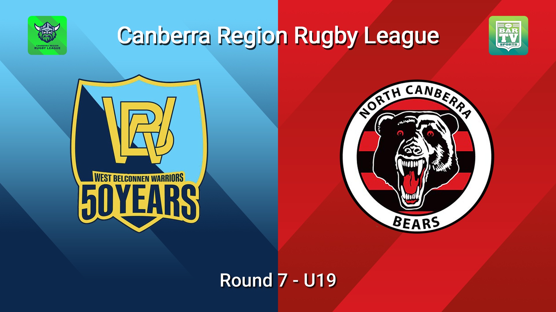 260530-video-Canberra Round 7 - U19 - West Belconnen Warriors v North Canberra Bears Slate Image