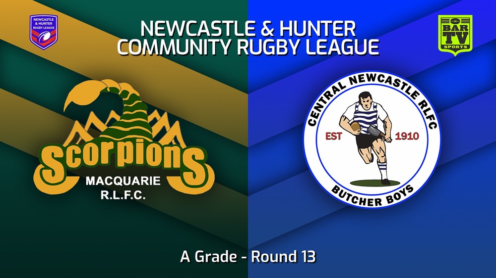 220717-NHRL Round 13 - Women's A Grade - Macquarie Scorpions v Central Newcastle Slate Image