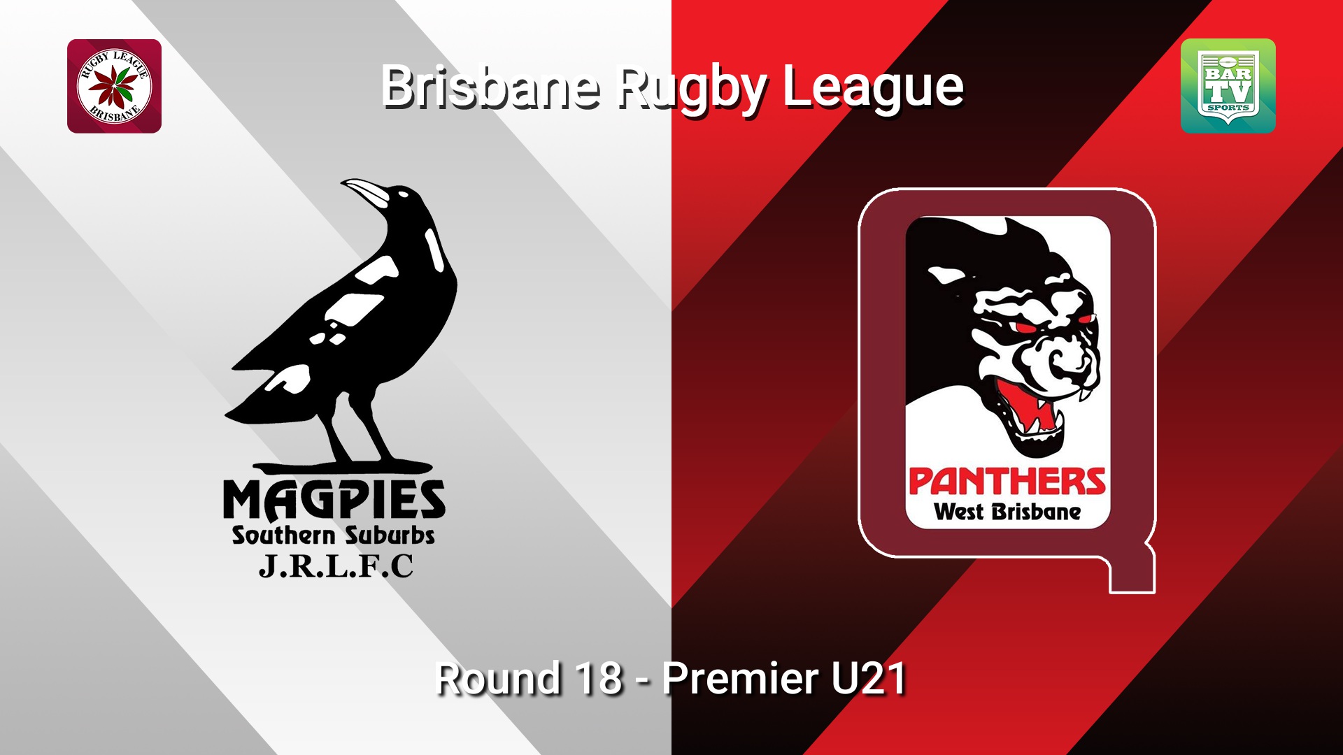 260808-video-BRL Round 18 - Premier U21 - Souths Juniors Magpies v West Brisbane Panthers Slate Image