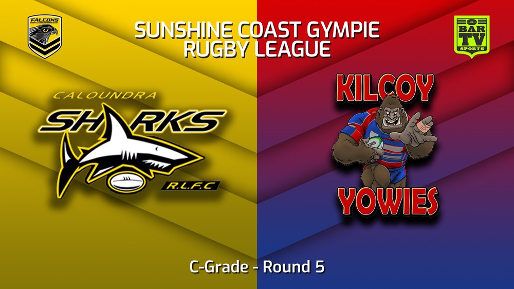 230506-Sunshine Coast RL Round 5 - C-Grade - Caloundra Sharks v Kilcoy Yowies Slate Image