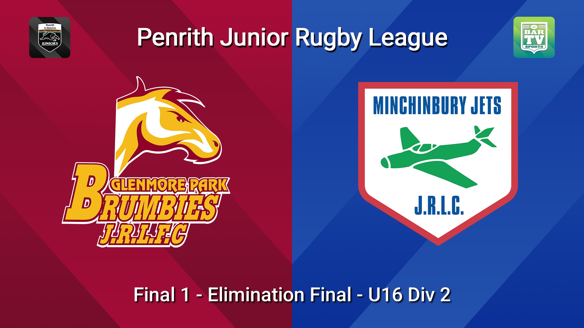 260815-video-Penrith & District Junior Rugby League Final 1 - Elimination Final - U16 Div 2 - Glenmore Park v Minchinbury Slate Image