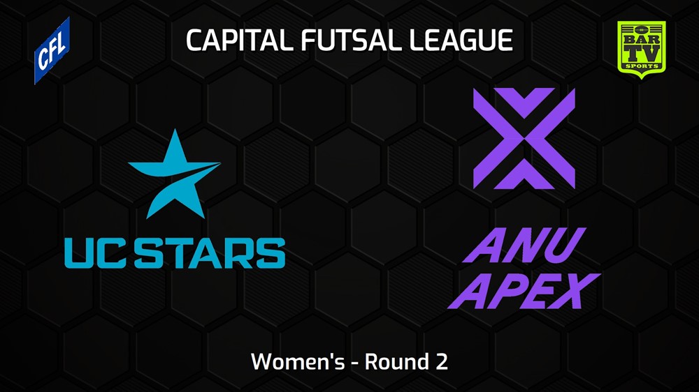 231027-Capital Football Futsal Round 2 - Women's - UC Stars FC v ANU Apex Slate Image
