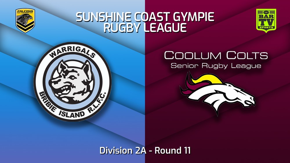 220701-Sunshine Coast RL Round 11 - Division 2A - Bribie Island Warrigals v Coolum Colts Slate Image