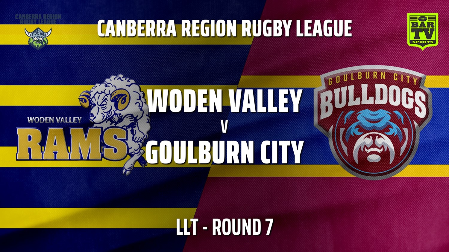 210529-CRRL Round 7 - LLT - Woden Valley Rams v Goulburn City Bulldogs Slate Image