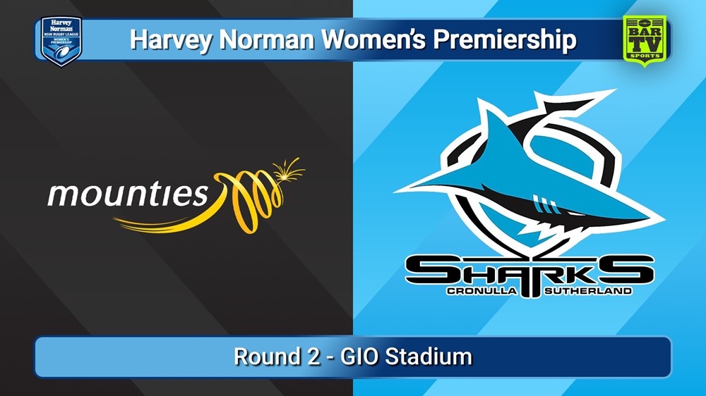 250712-video-Harvey Norman NSW Women's Premiership Round 2 - Mounties v Cronulla-Sutherland Sharks Slate Image