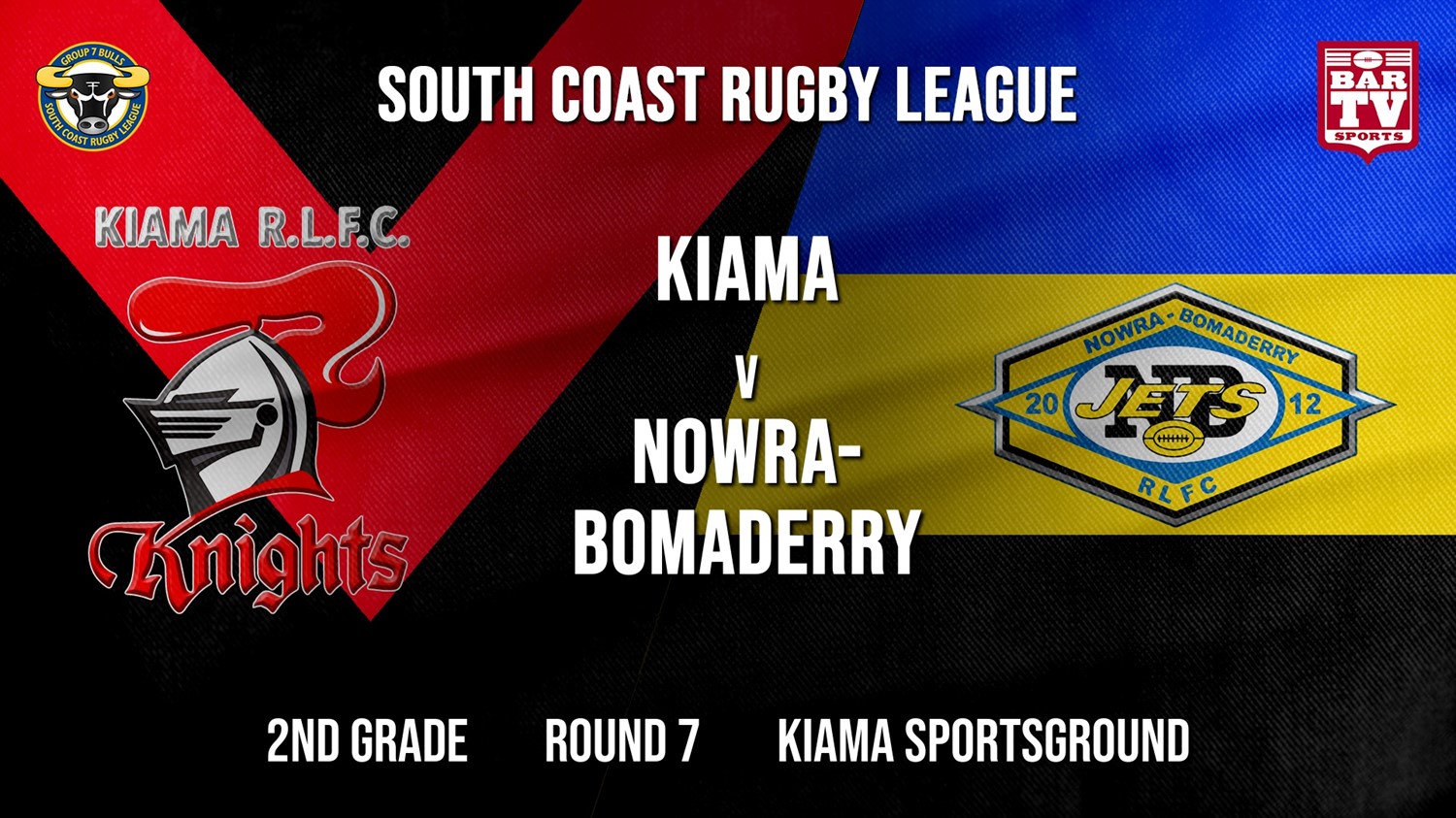 Group 7 RL Round 7 - 2nd Grade - Kiama Knights v Nowra-Bomaderry  Slate Image