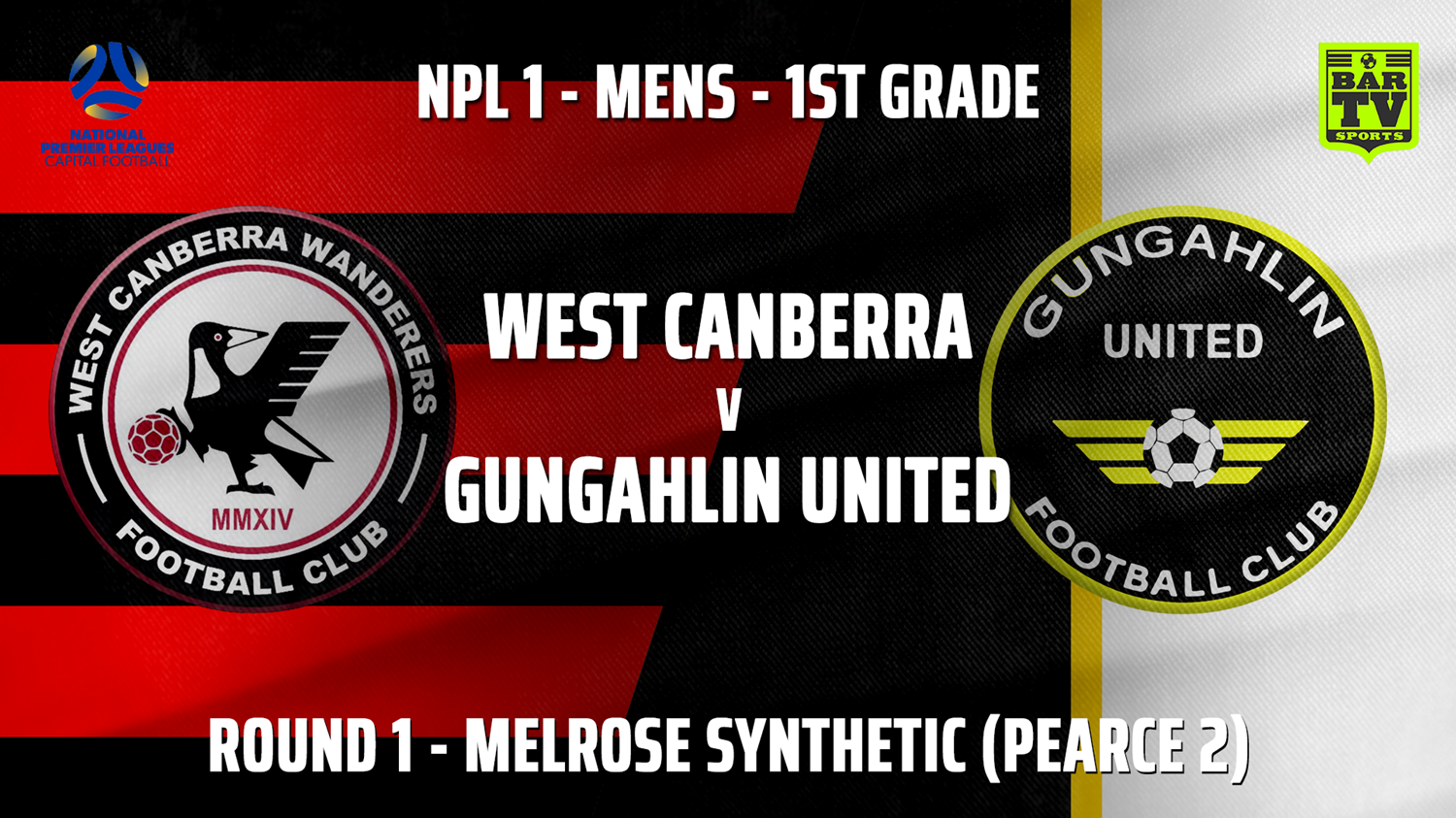 NPL - CAPITAL Round 1 - Woden-Weston FC v Gungahlin United FC Minigame Slate Image