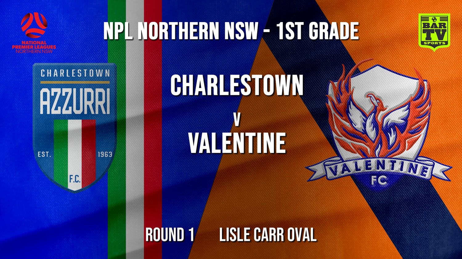 NPL - NNSW Round 1 - Charlestown Azzurri v Valentine Phoenix FC Slate Image