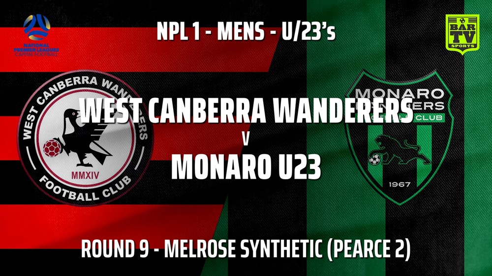 210612-Capital NPL U23 Round 9 - West Canberra Wanderers U23s v Monaro Panthers U23 Slate Image