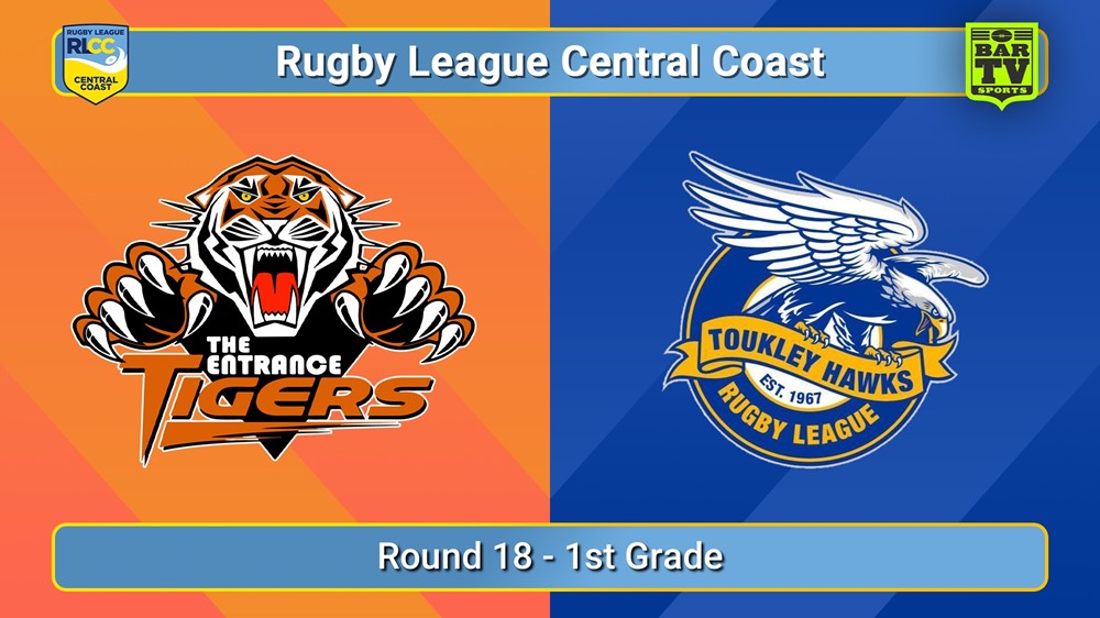 250824-video-RLCC Round 18 - 1st Grade - The Entrance Tigers v Toukley Hawks Slate Image