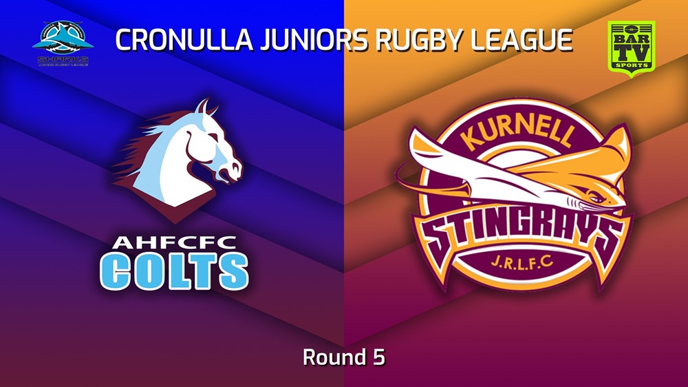 230723-Cronulla Juniors Round 5 - U10 Blues Tag Silver - Aquinas Colts v Kurnell Stingrays Minigame Slate Image