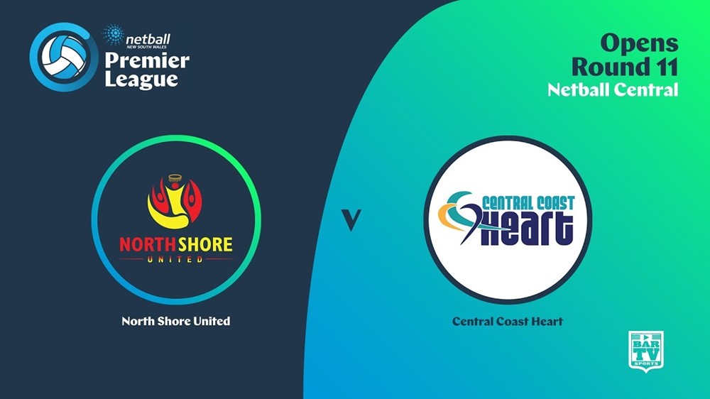 NSW Prem League Round 11 - Opens - North Shore United v Central Coast Heart Slate Image