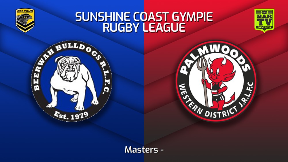 230527-Sunshine Coast RL Masters - Beerwah Bulldogs v Palmwoods Devils Slate Image