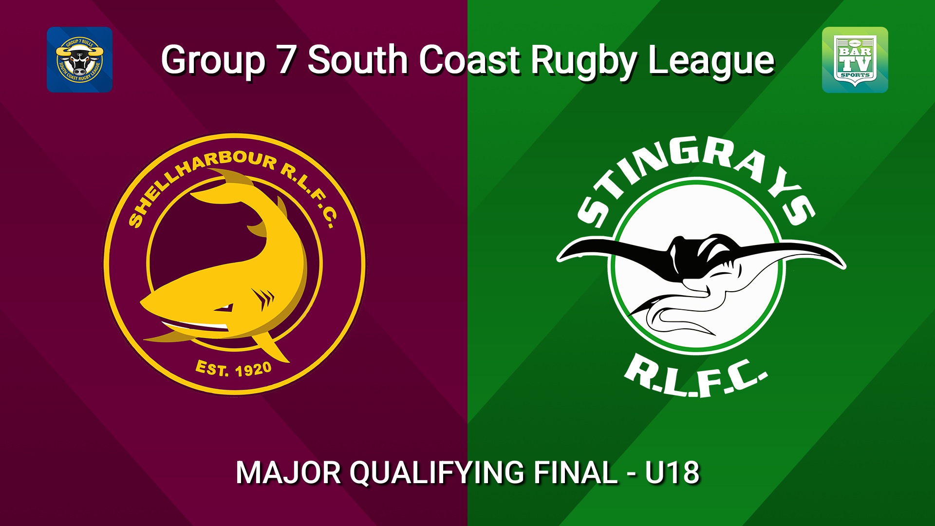 260912-video-South Coast MAJOR QUALIFYING FINAL - U18 - Shellharbour Sharks v Stingrays of Shellharbour Slate Image