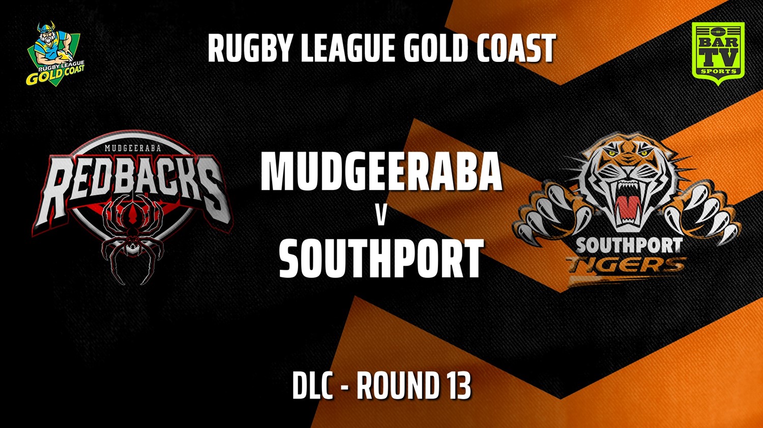 210912-Gold Coast Round 13 - DLC - Mudgeeraba Redbacks v Southport Tigers Minigame Slate Image