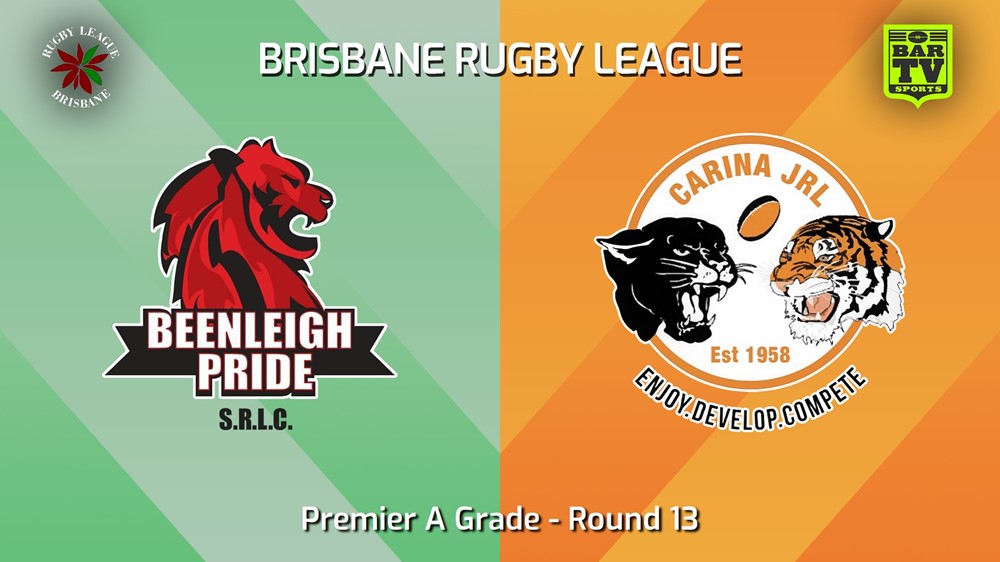240713-video-BRL Round 13 - Premier A Grade - Beenleigh Pride v Carina Juniors Slate Image