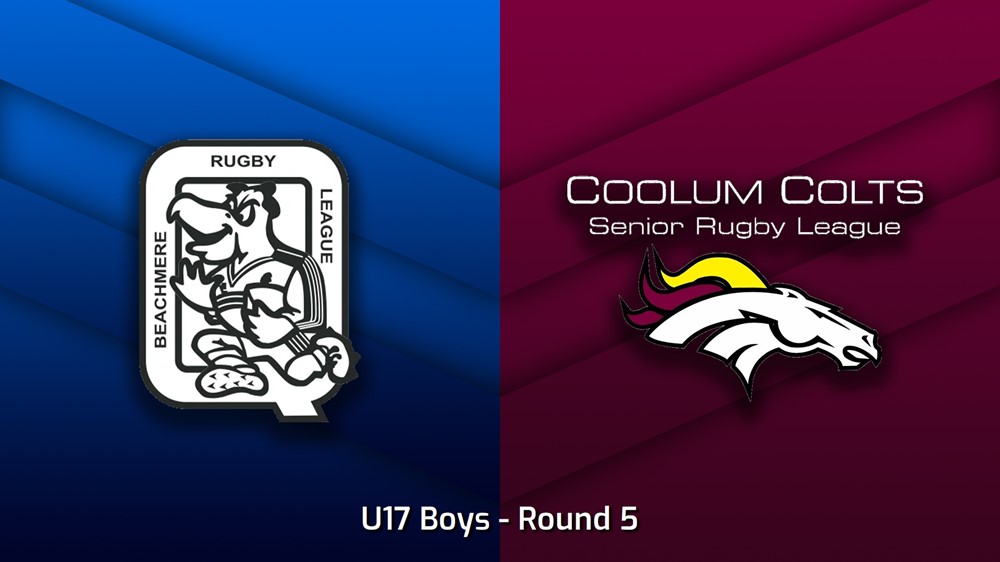 230506-Sunshine Coast Junior Rugby League Round 5 - U17 Boys - Beachmere Pelicans v Coolum Colts Minigame Slate Image
