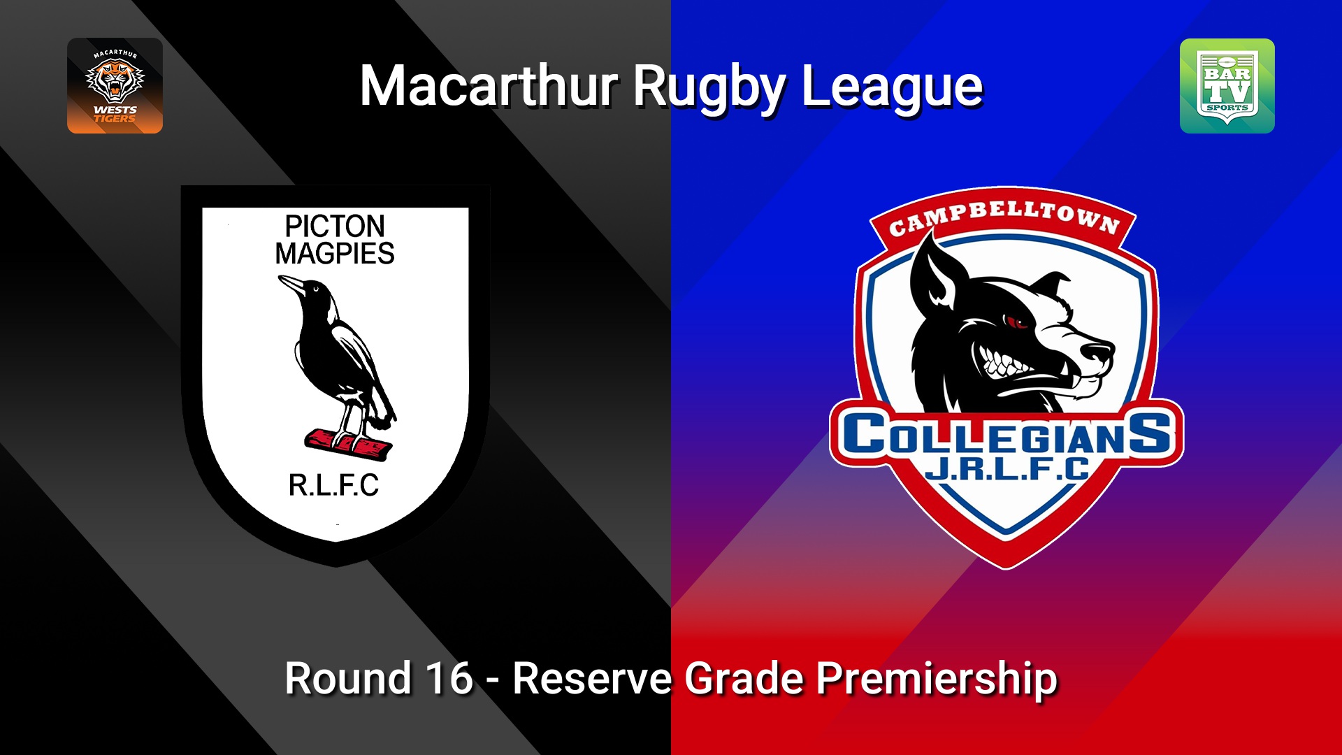 260823-video-Macarthur RL Round 16 - Reserve Grade Premiership - Picton Magpies v Campbelltown Collegians Slate Image