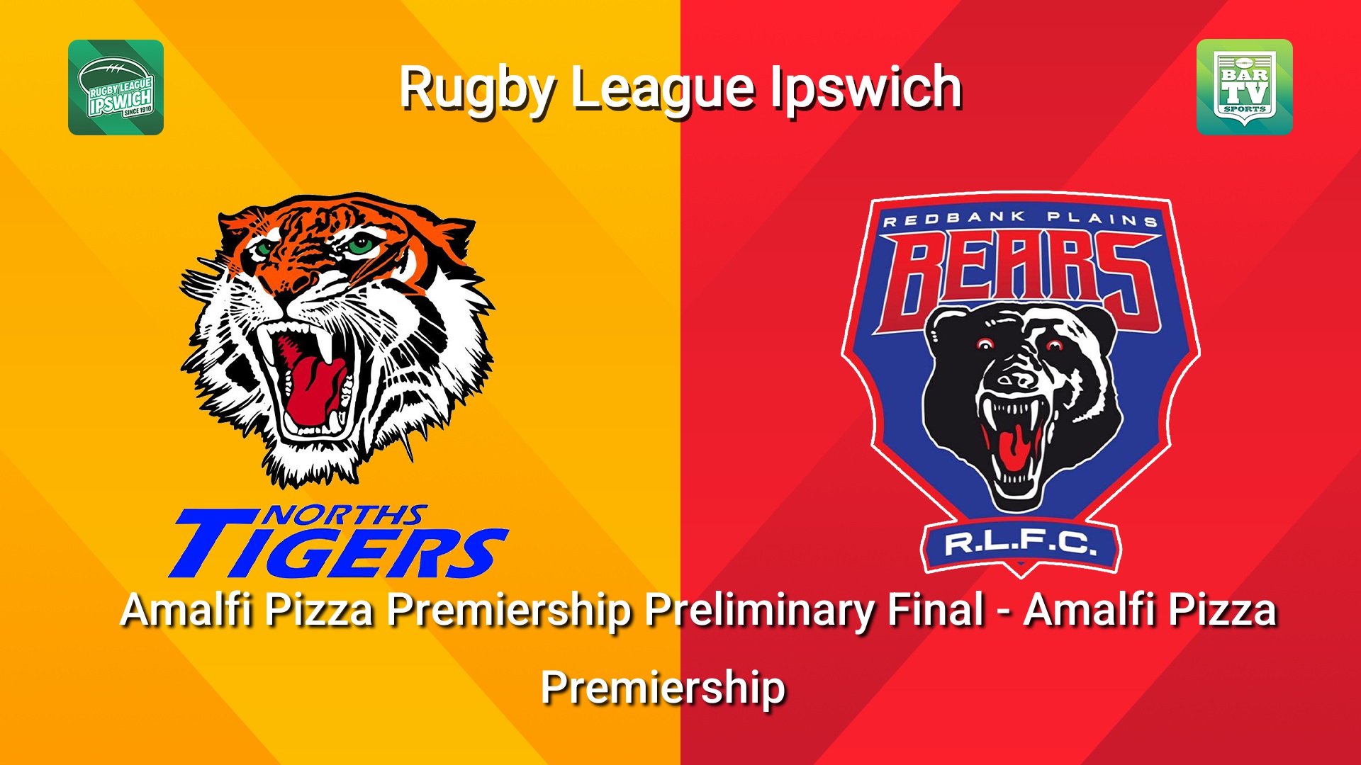 260905-video-Rugby League Ipswich Amalfi Pizza Premiership Preliminary Final - Amalfi Pizza Premiership - Norths Tigers v Redbank Plains Bears Slate Image