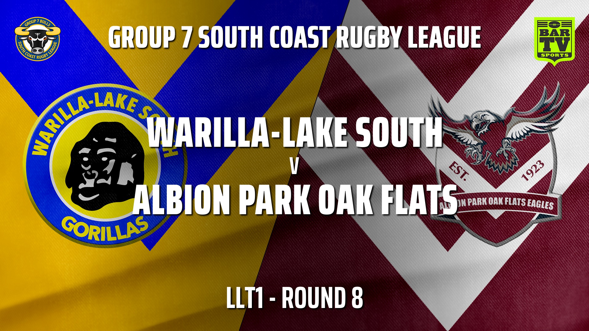 Group 7 RL Round 8 LLT1 WarillaLake South v Albion Park Oak Flats
