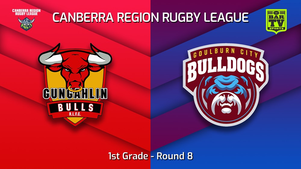 230603-Canberra Round 8 - 1st Grade - Gungahlin Bulls v Goulburn City Bulldogs Slate Image