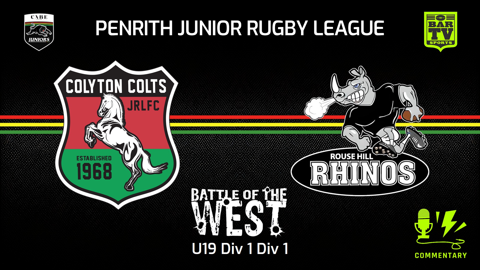 240915-video-Penrith & District Junior Rugby League Battle Of The West - U19 Div 1 - Colyton Colts v Rouse Hill Rhinos Slate Image