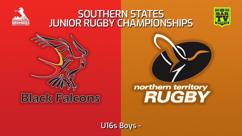 230713-Southern States Junior Rugby Championships U16s Boys - South Australia v Northern Territory Rugby Minigame Slate Image