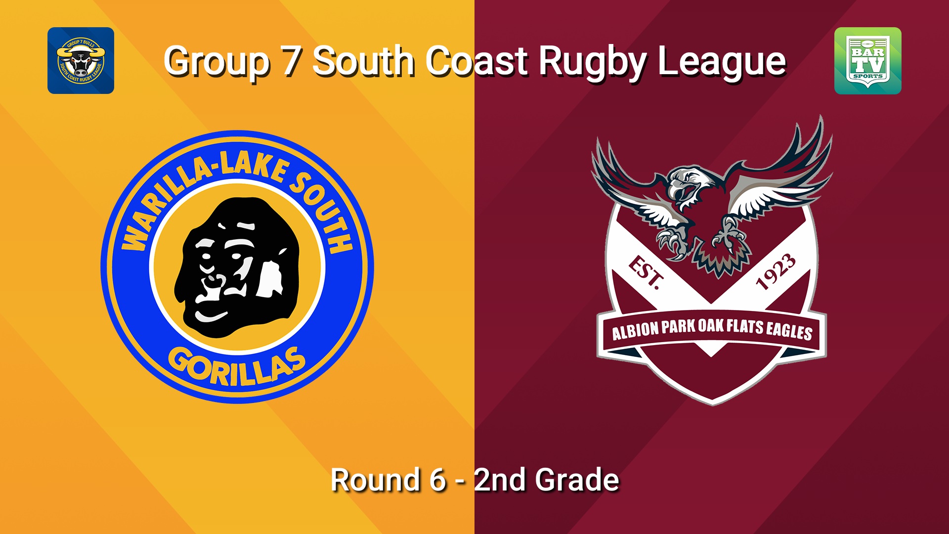260524-video-South Coast Round 6 - 2nd Grade - Warilla-Lake South v Albion Park Oak Flats Slate Image