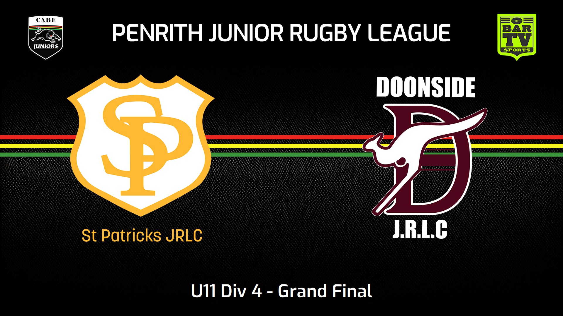 VIDEO Penrith & District Junior Rugby League Grand Final U11 Div 4