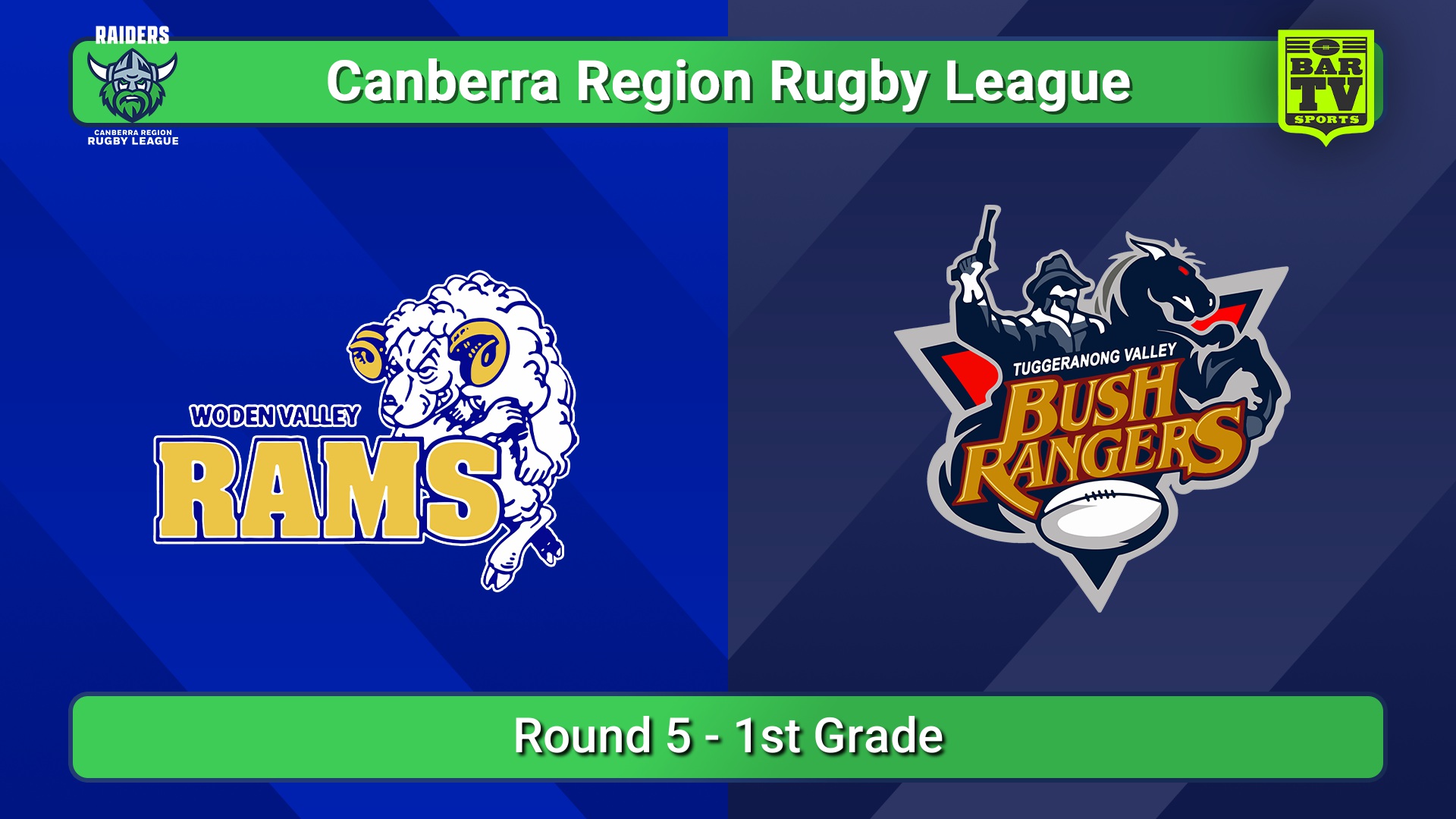 250510-video-Canberra Round 5 - 1st Grade - Woden Valley Rams v Tuggeranong Bushrangers Slate Image