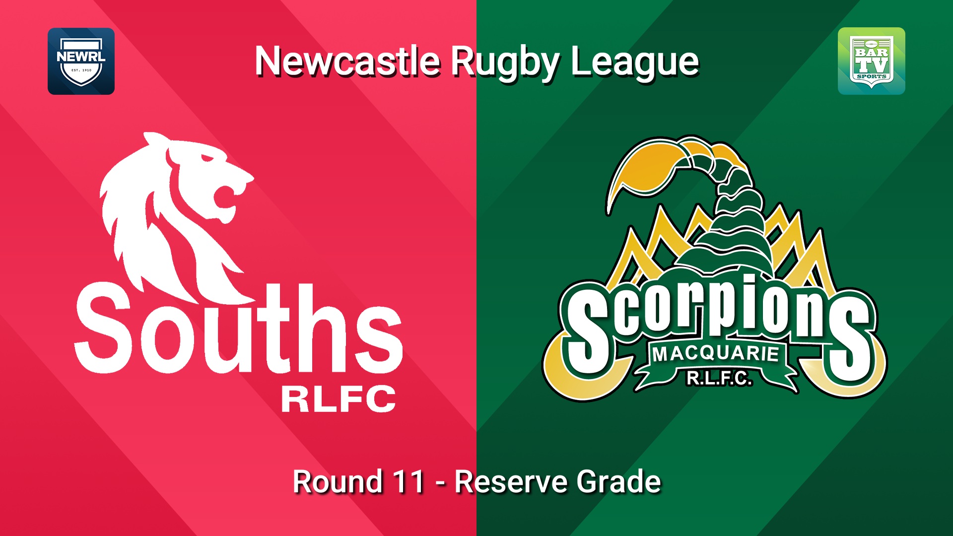 260627-video-Newcastle RL Round 11 - Reserve Grade - South Newcastle Lions v Macquarie Scorpions Slate Image