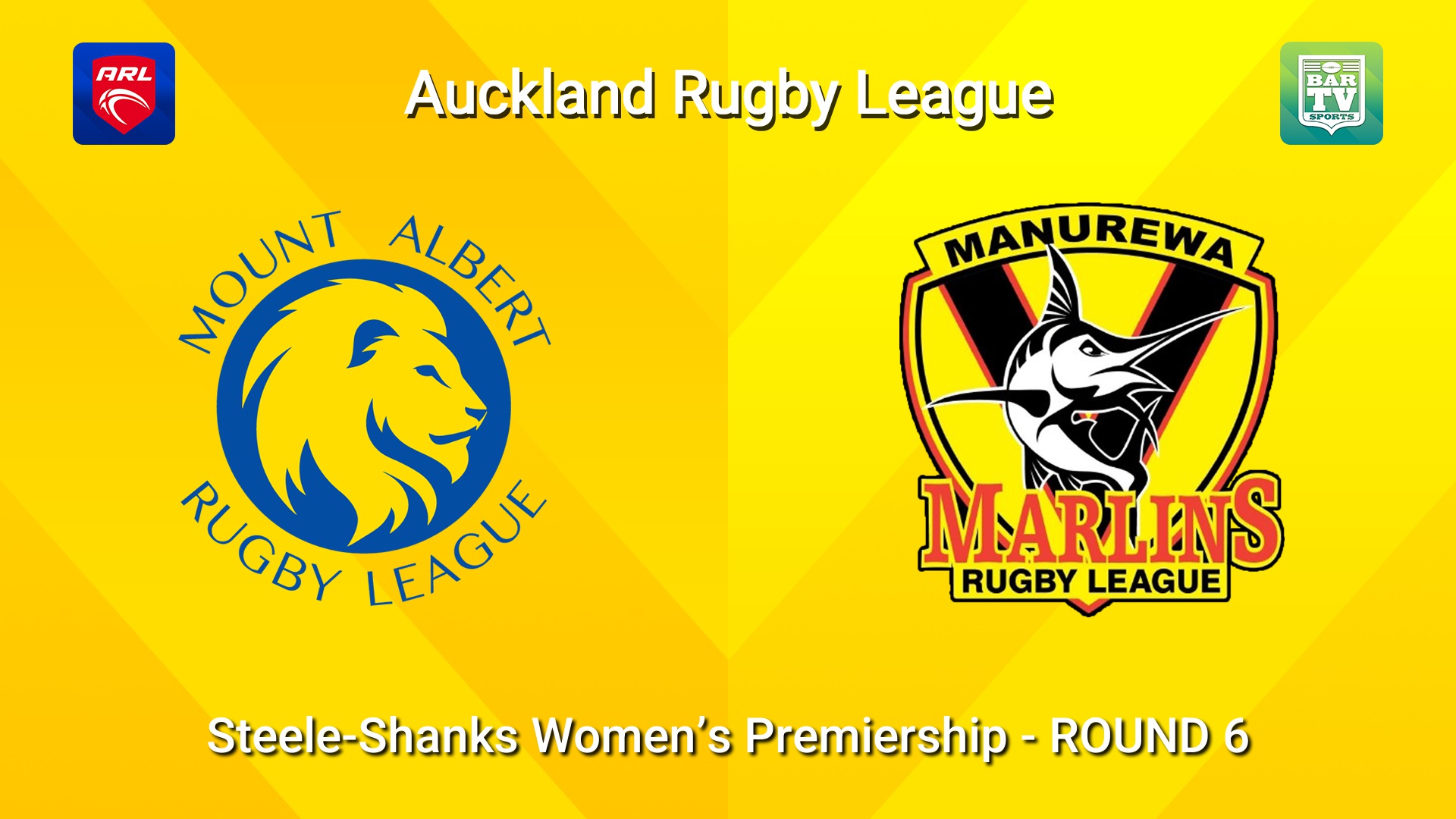 260530-video-Auckland RL ROUND 6 - Steele-Shanks Women’s Premiership - Mt Albert Lions v Manurewa Marlins Slate Image