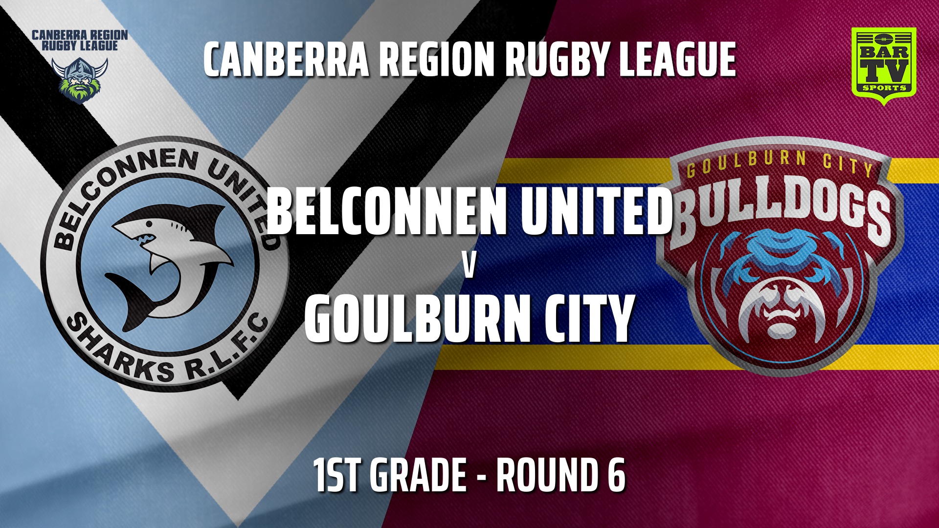 210522-CRRL Round 6 - 1st Grade - Belconnen United Sharks v Goulburn City Bulldogs Slate Image