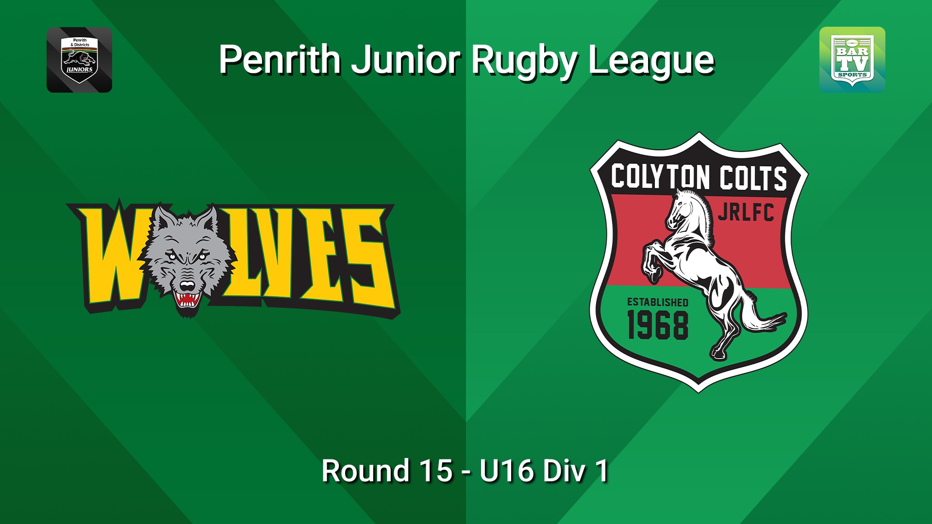 260808-video-Penrith & District Junior Rugby League Round 15 - U16 Div 1 - Windsor Wolves v Colyton Slate Image