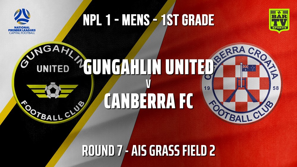 210523-NPL - CAPITAL Round 7 - Gungahlin United FC v Canberra FC Slate Image