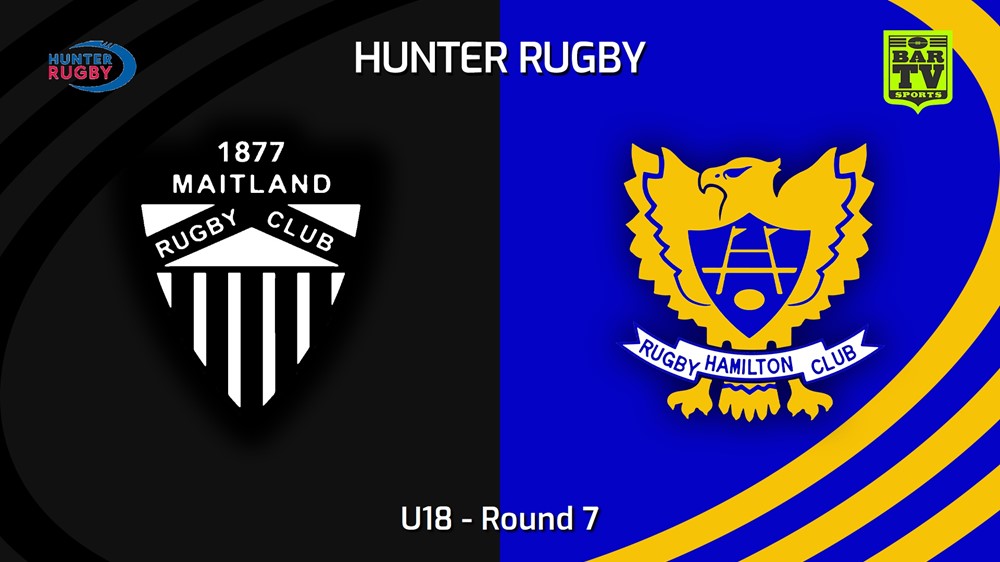 230527-Hunter Rugby Round 7 - U18 - Maitland v Hamilton Hawks Slate Image