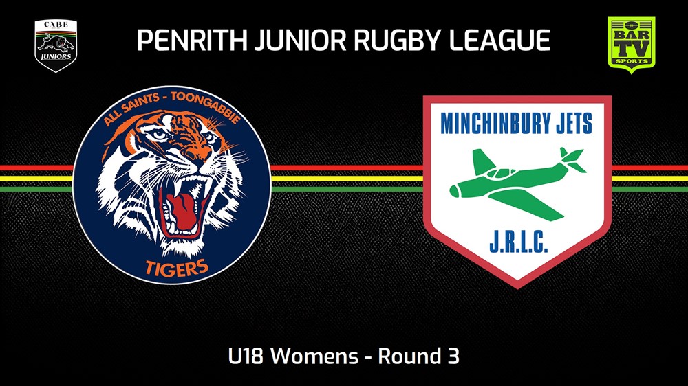 240428-video-Penrith & District Junior Rugby League Round 3 - U18 Womens - All Saints Toongabbie v Minchinbury Slate Image