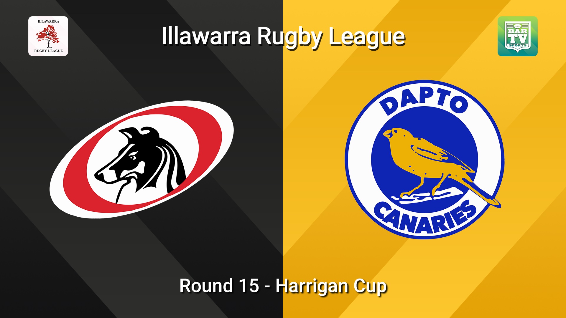 260822-video-Illawarra Round 15 - Harrigan Cup - Collegians v Dapto Canaries Slate Image