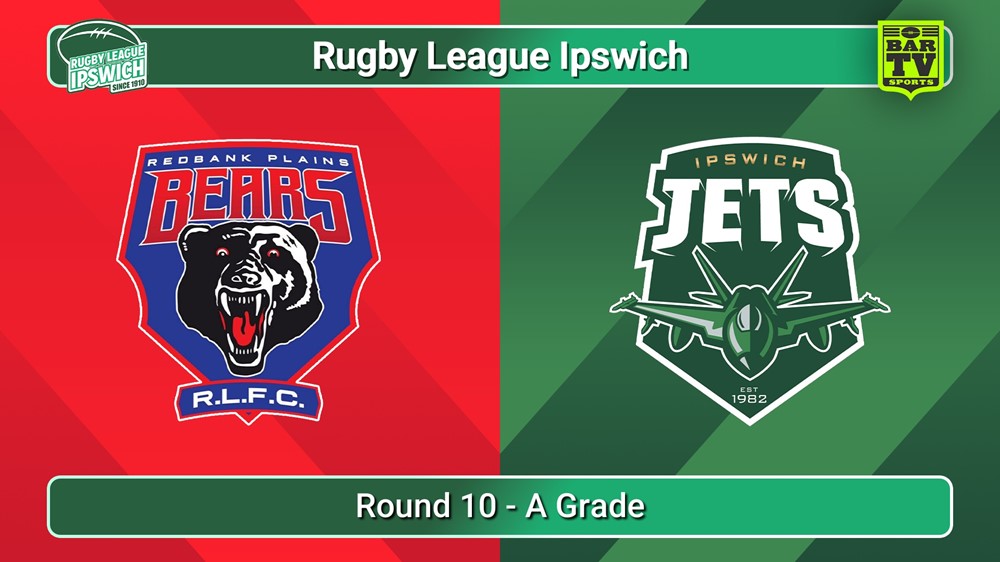 250719-video-Rugby League Ipswich Round 10 - A Grade - Redbank Plains Bears v Ipswich Jets Slate Image