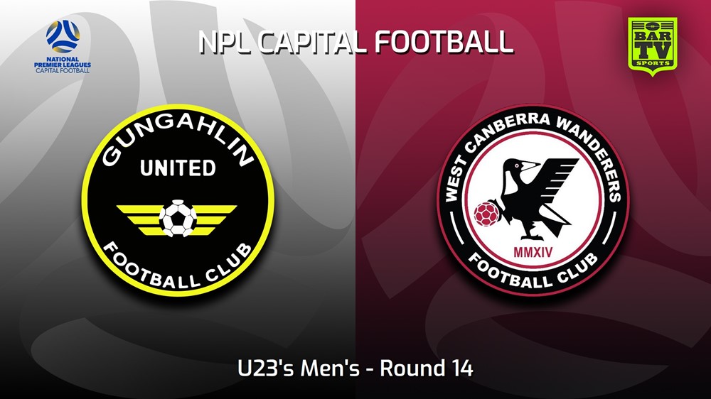 230809-Capital NPL U23 Round 14 - Gungahlin United U23 v West Canberra Wanderers U23s Slate Image