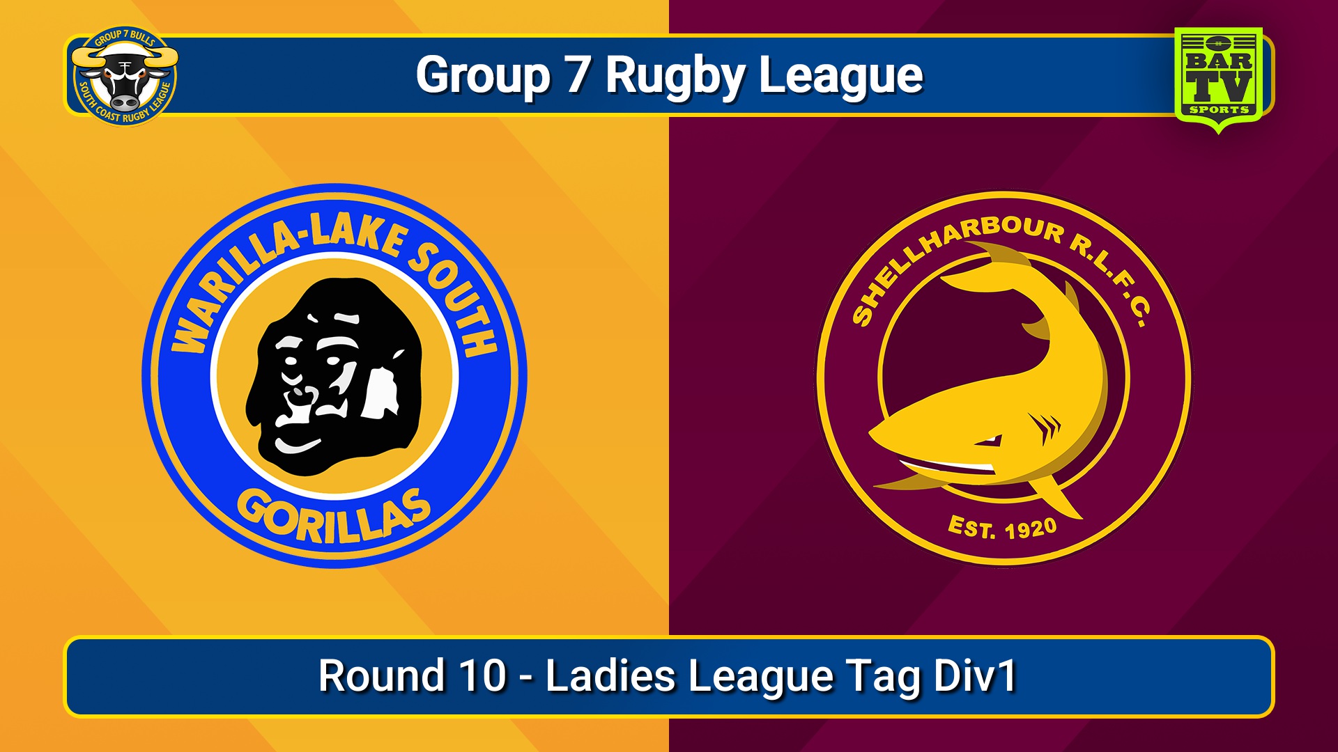 250622-video-South Coast Round 10 - Ladies League Tag Div1 - Warilla-Lake South v Shellharbour Sharks Slate Image